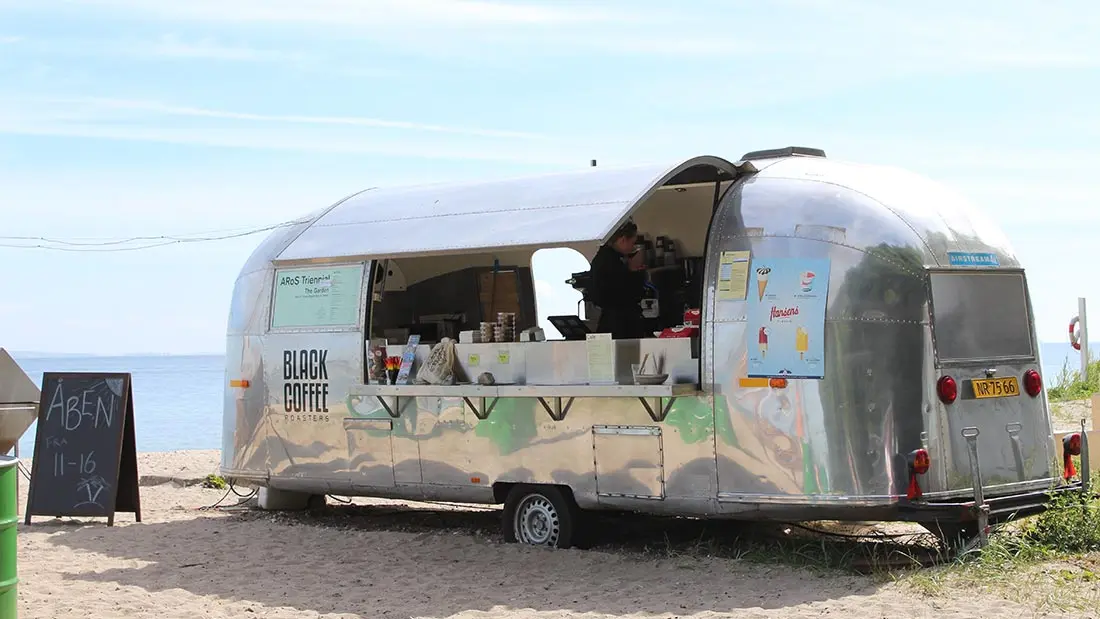 Ballehage strand i Århus