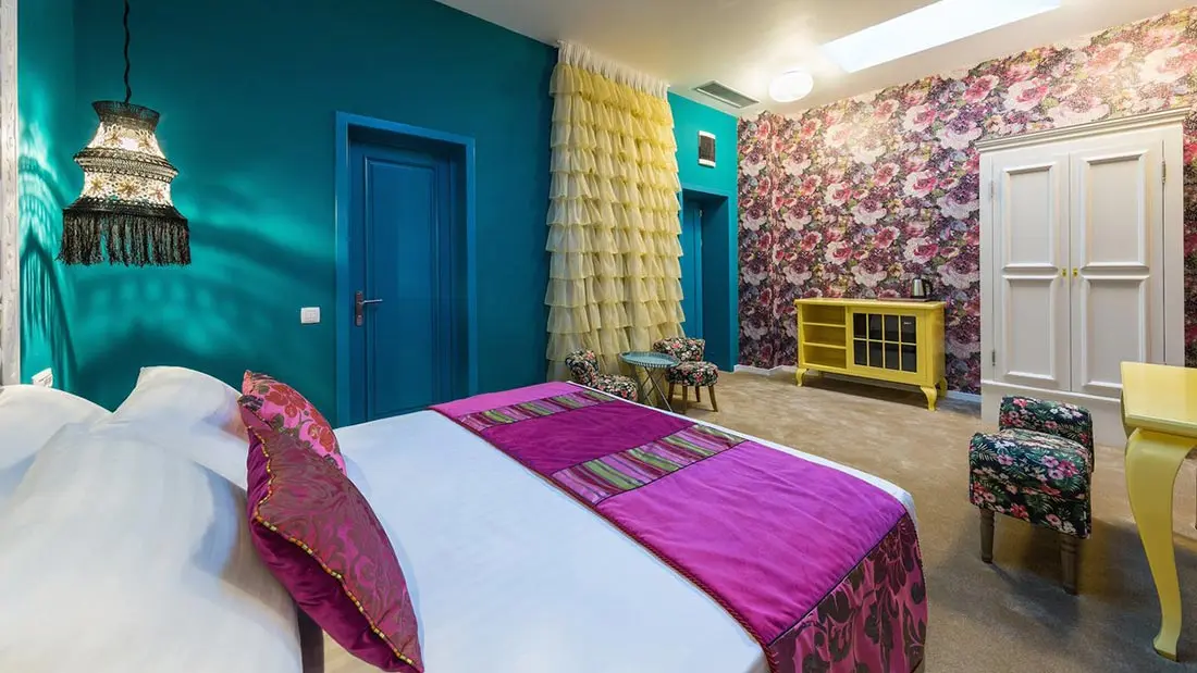 Boho-rommet på The Mansion Boutique Hotel