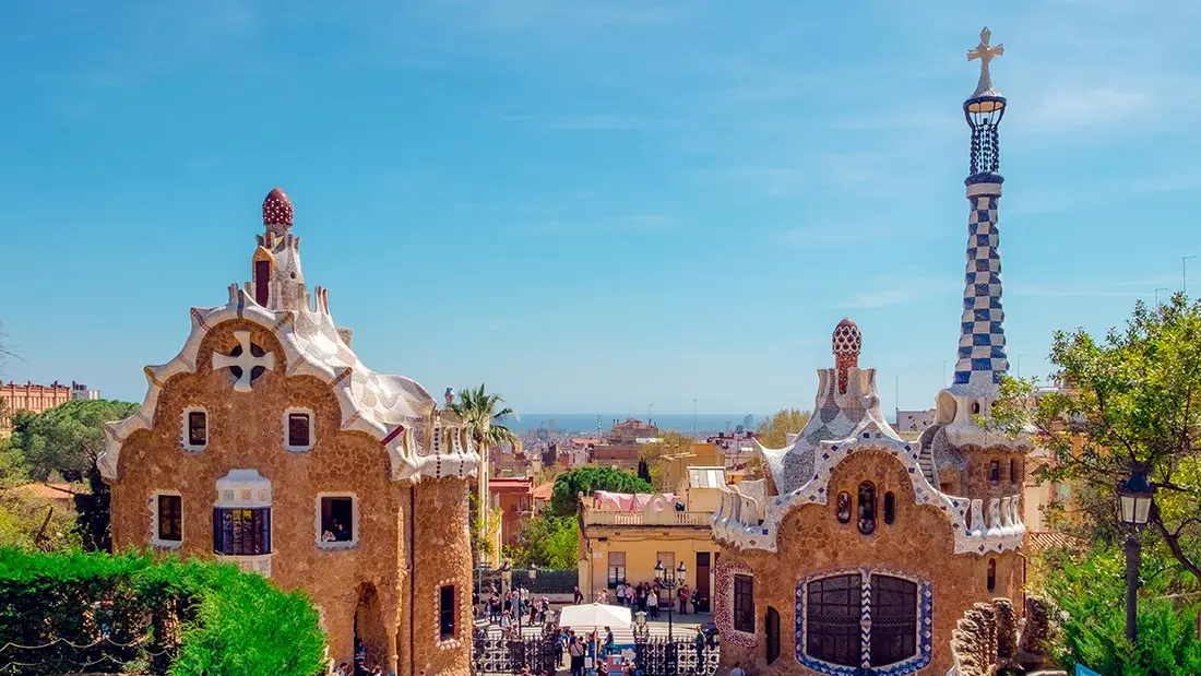Parc Guëll i Barcelona