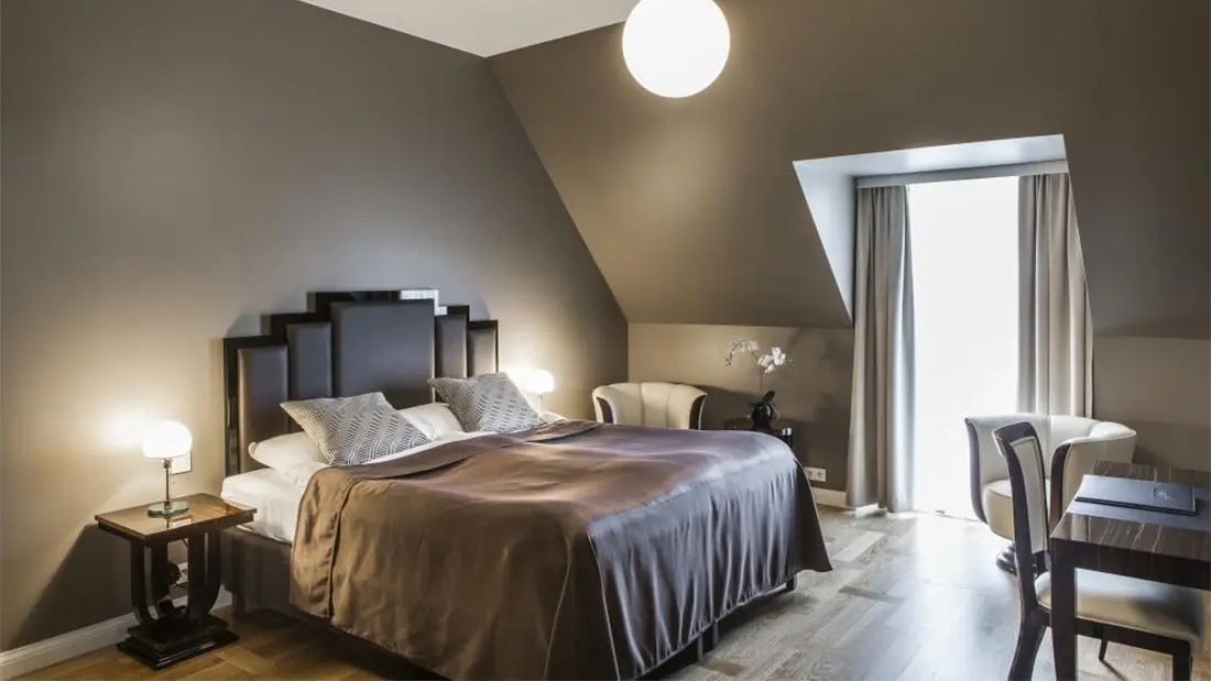 Delikate rom på Borg Hotel
