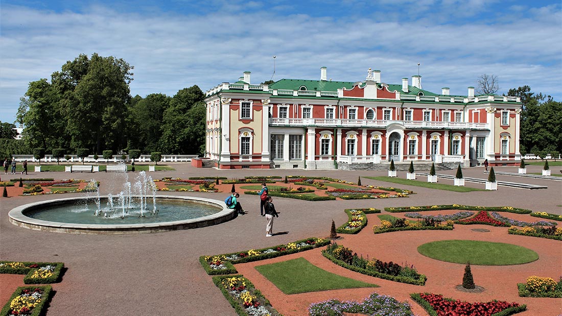 Sommerpalasset i Kadriorg i Tallinn