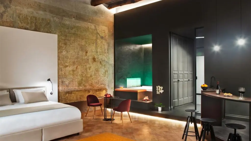 Fra Cleopatra-suiten hos Artemisia Domus