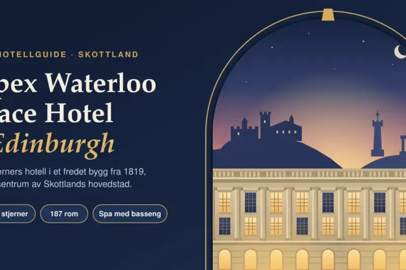 Apex Waterloo Place Hotel i Edinburgh