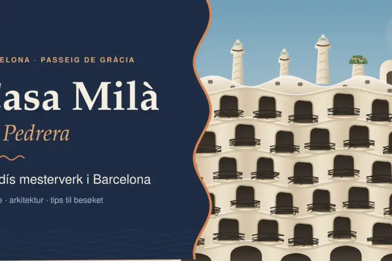 Casa Milà (La Pedrera): Gaudís mesterverk i Barcelona