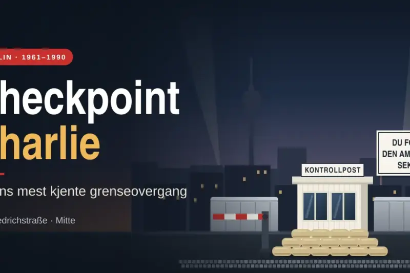 Checkpoint Charlie – Berlins mest kjente grenseovergang