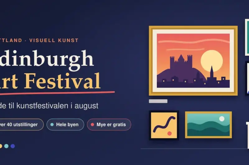 Edinburgh Art Festival – guide til kunstfestivalen i august