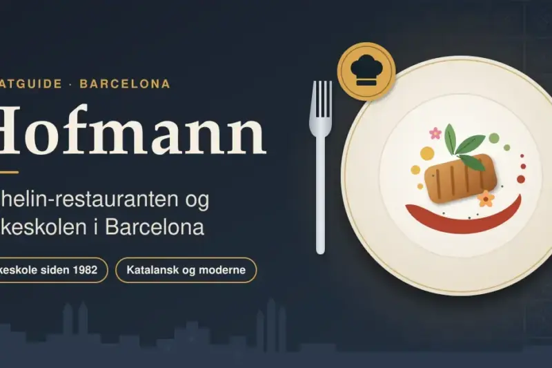 Hofmann: Michelin-restauranten og kokkeskolen i Barcelona