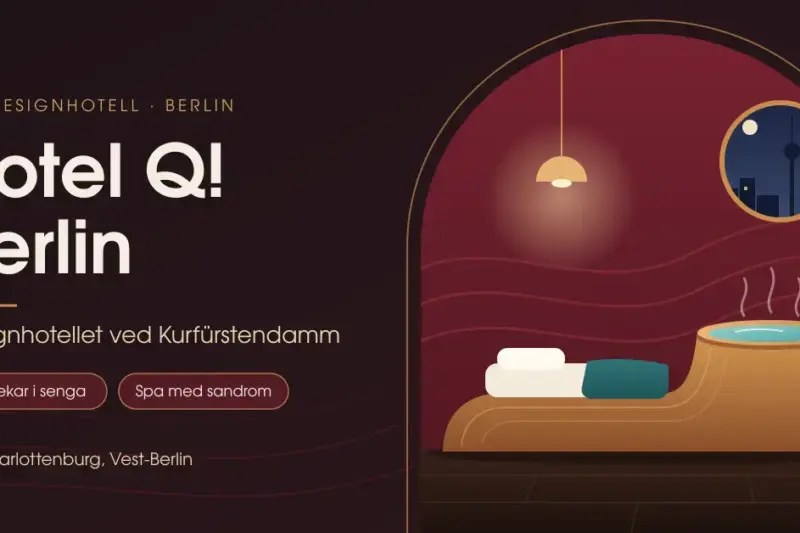 Hotel Q! Berlin – designhotellet ved Kurfürstendamm