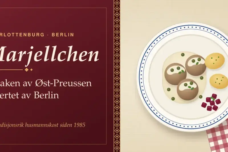 Marjellchen – smaken av Øst-Preussen i hjertet av Berlin