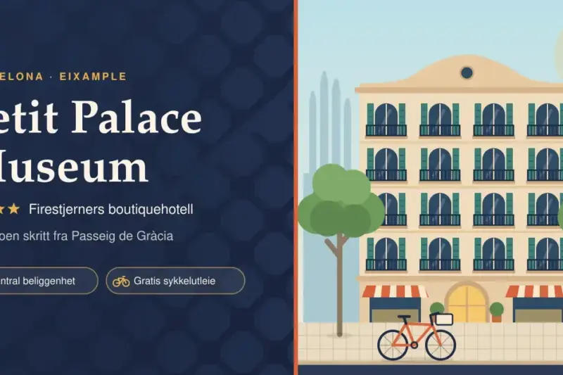 Petit Palace Museum – boutiquehotell i Barcelona