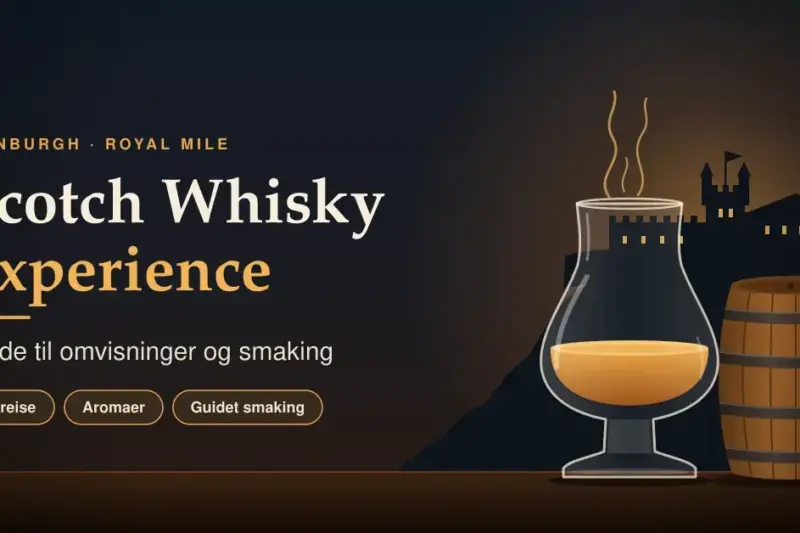 Scotch Whisky Experience i Edinburgh – guide til omvisninger og smaking
