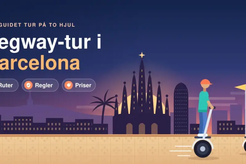Segway-tur i Barcelona: ruter, regler og priser