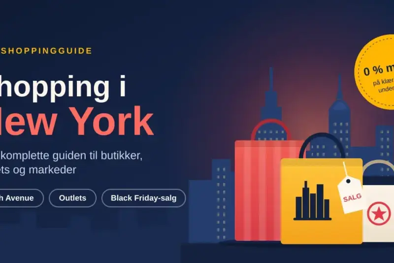 Shopping i New York: den komplette guiden til butikker og outlets