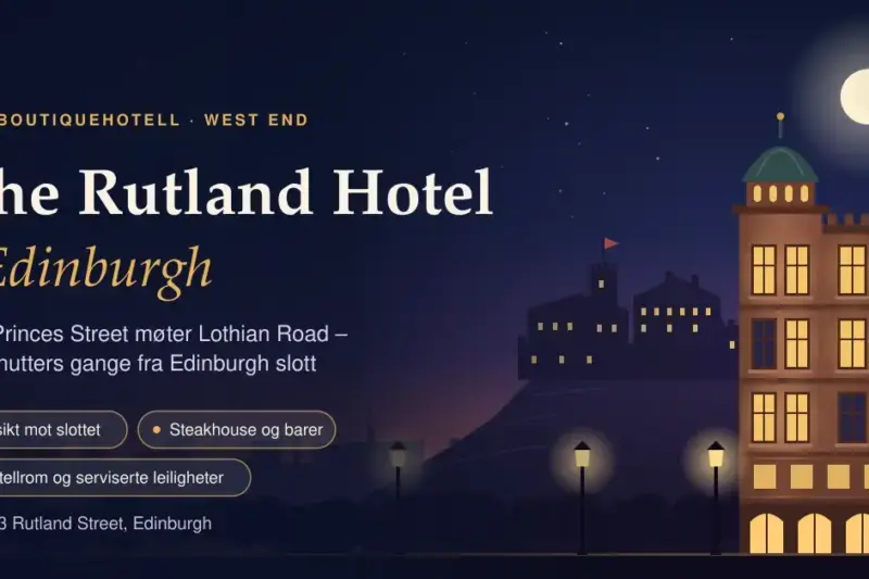 The Rutland Hotel i Edinburgh