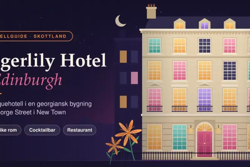 Tigerlily Hotel i Edinburgh